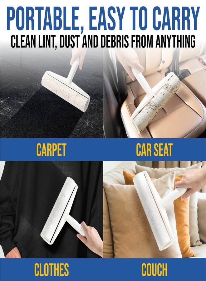Fox Trot Lint Roller Refills – 9.45 Inch Wide – Lint Rollers for Pet Hair Extra Sticky Refills – Ideal for Furniture, Clothes, Bedding - 5 Pack 450 Sheets - Image 5